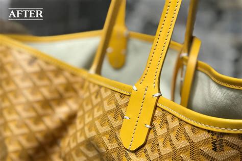 goyard tote repair|goyard tote where to buy.